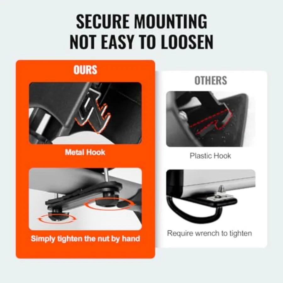 Universal Car Roof Rack Fit Most Crossbars Carry up to 6 Pairs of Skis or 4 Snowboards Aluminum Snowboard Ski Rack with Lock Ru