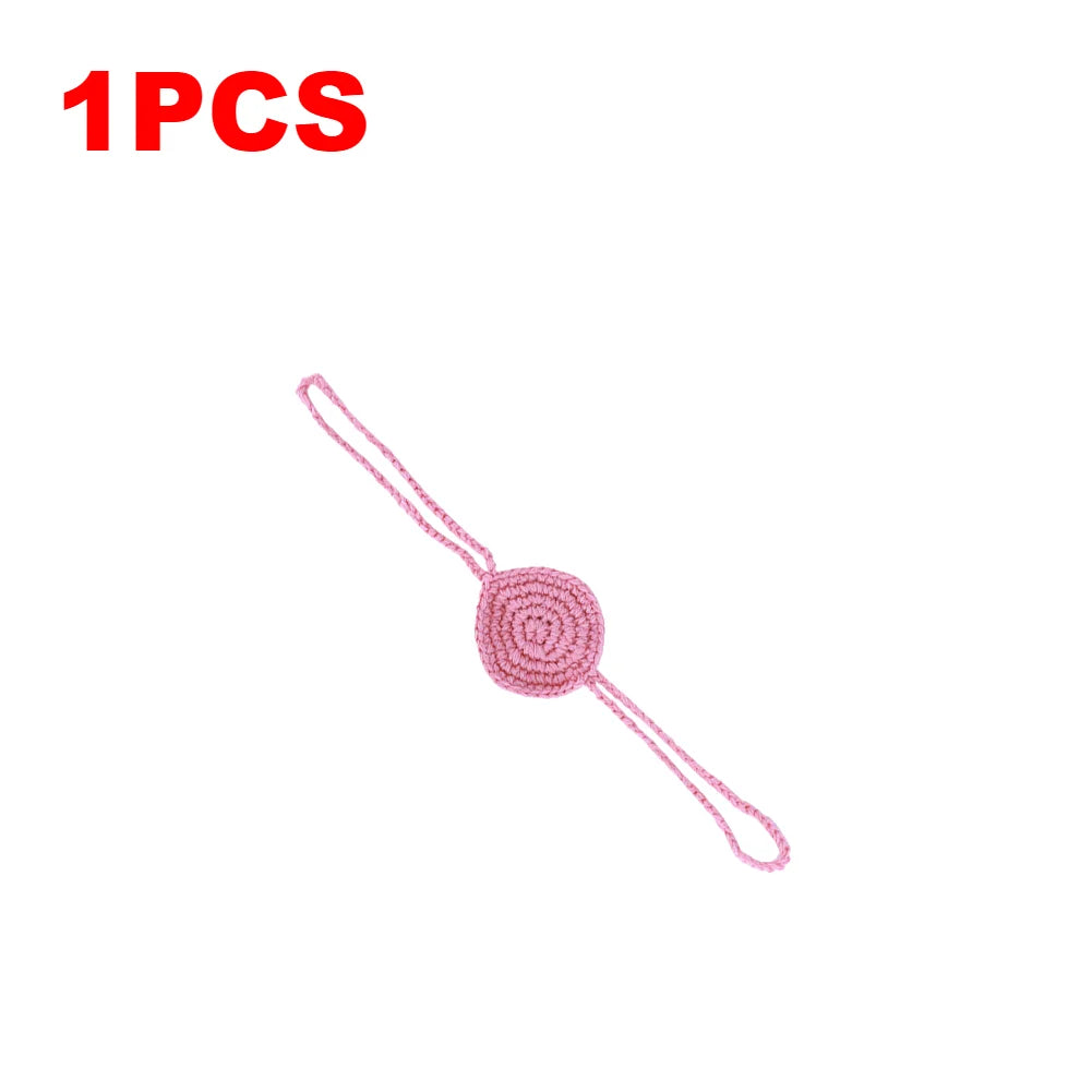 1/2PCS Crochet Nose Cover Anti Dust Handmade Noses Mitten Winter Windproof Soft Nasal Covers Nose Warmer Keep Warm Accessories