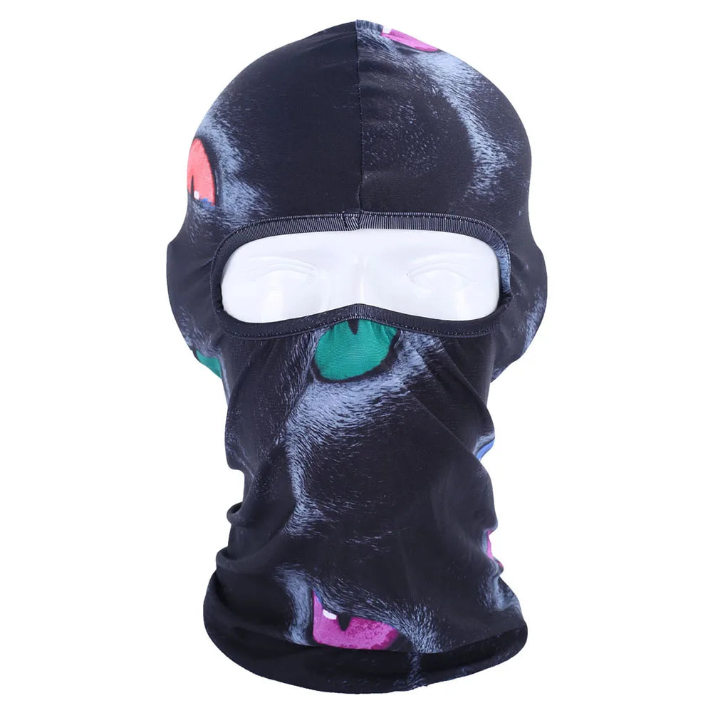 Outdoor Sports Balaclava UV Protection Breathable Riding Motorcycle Face Mask Cover Headgear Men Women Cycling Neck Face Shield