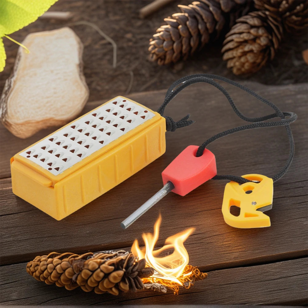 Tinder Maker with Fire Starter Tinder Maker Tool Lightweight Tinder Making Tool Portable Outdoor Survival Tool for Emergency