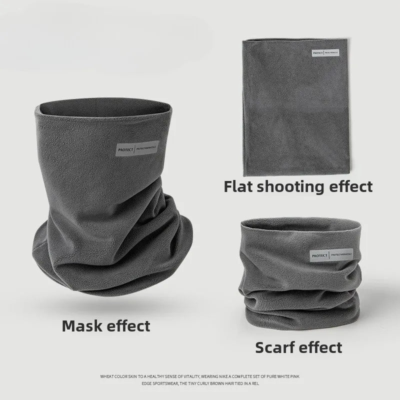 Winter Neck Warmer Gaiter Cold Weather Fleece Ski Half Proof Windproof Neck Dropshipping Face Cover Cold Gaiter Mask