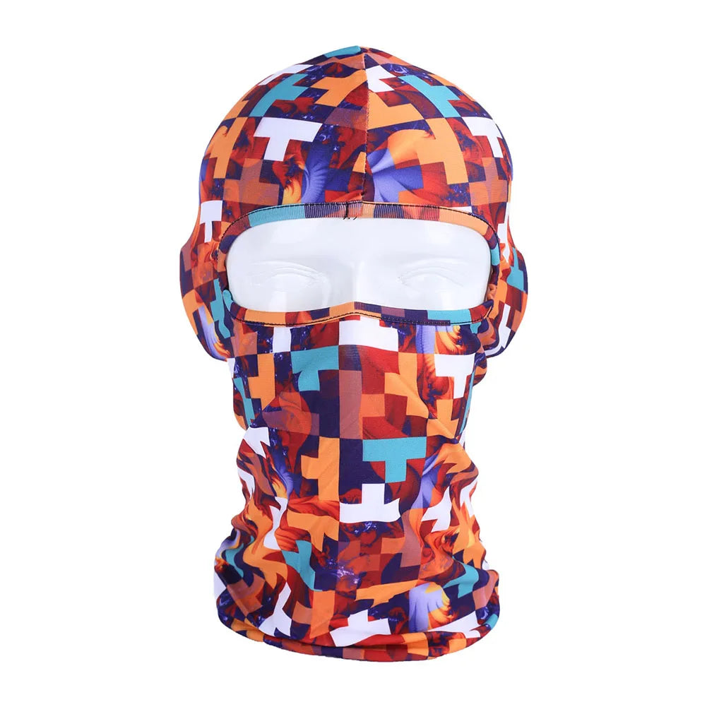 Outdoor Sports Balaclava UV Protection Breathable Riding Motorcycle Face Mask Cover Headgear Men Women Cycling Neck Face Shield
