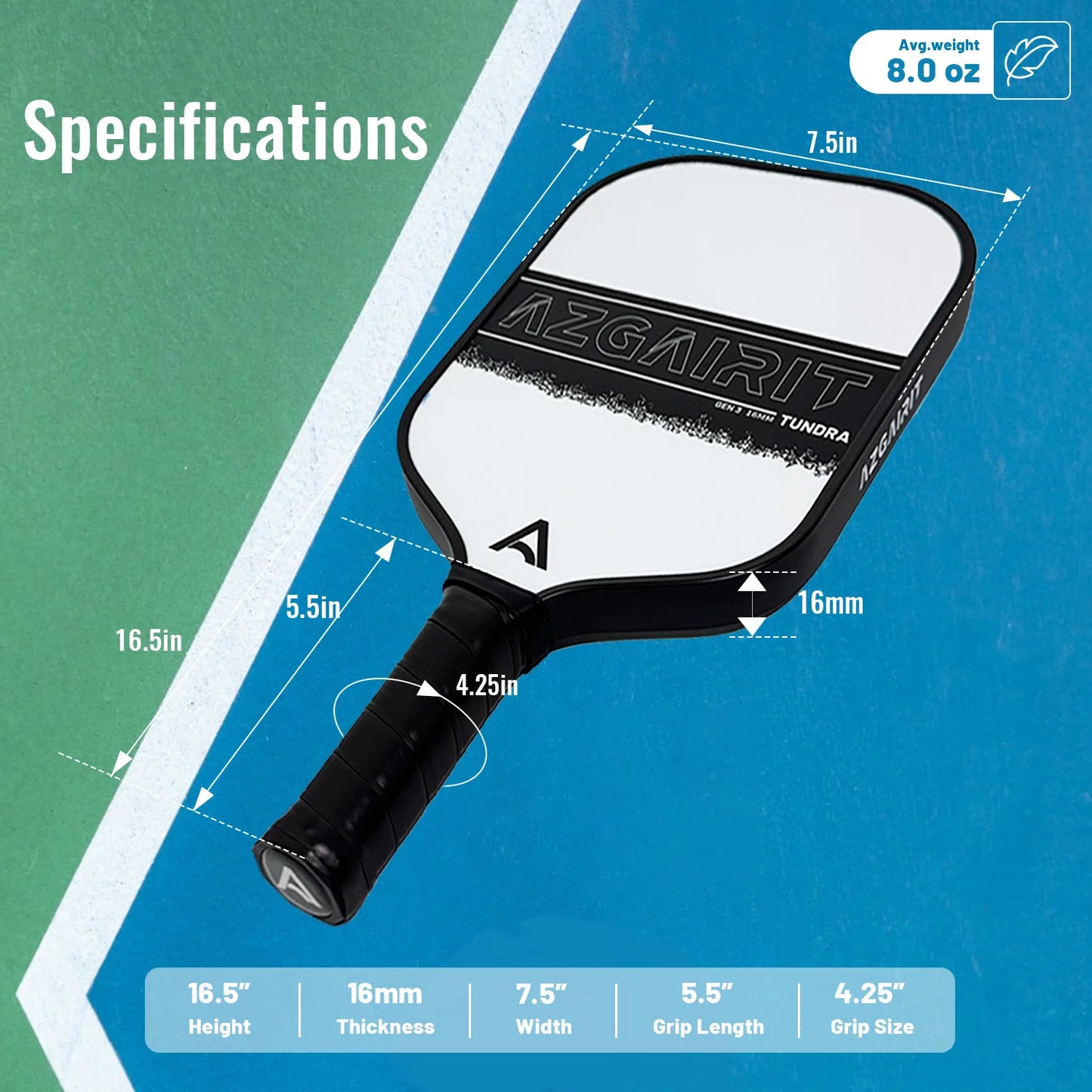Pickleball Paddle:Gen 3 Propulsion Core|EVA Foam Honeycomb Core|Pickle Ball Paddle Carbon Fiber T700|Large Sweet Spot|More Power