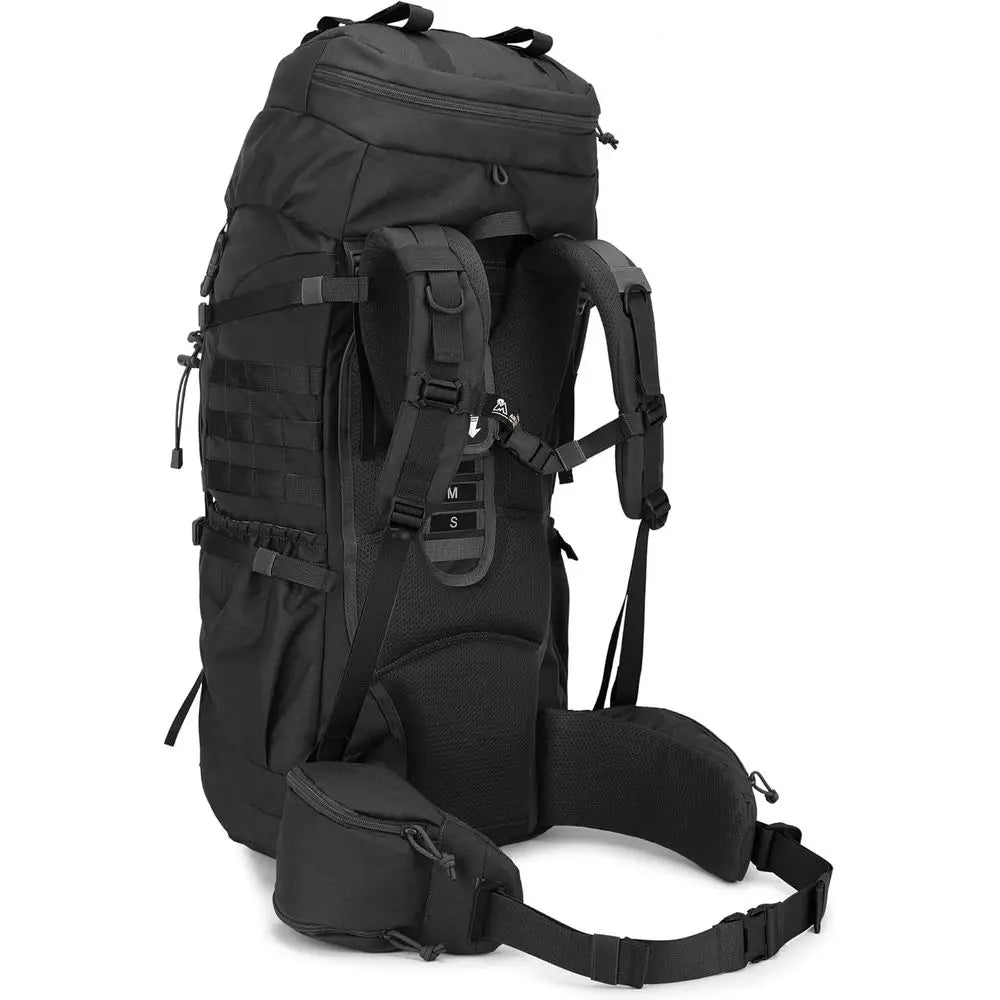 Mardingtop 70L Internal Frame Backpack for Camping,Hiking,Travel,Tactical Backpack with Rain Cover