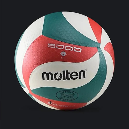 V5M5000 Volleyball Standard Size 5 PU Ball for Competition Training Adult and Teenager