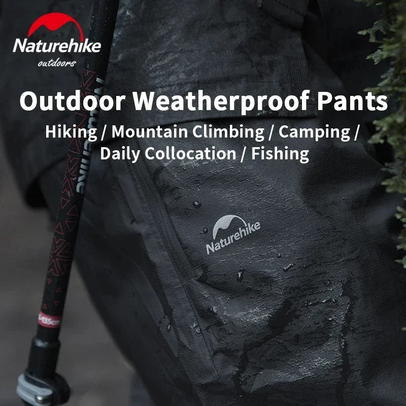 2024 Windproof Rainproof Pants Upgraded Men Outdoor Waterproof Windbreaker Raincoats Rain Pant Cycling Hiking Trip
