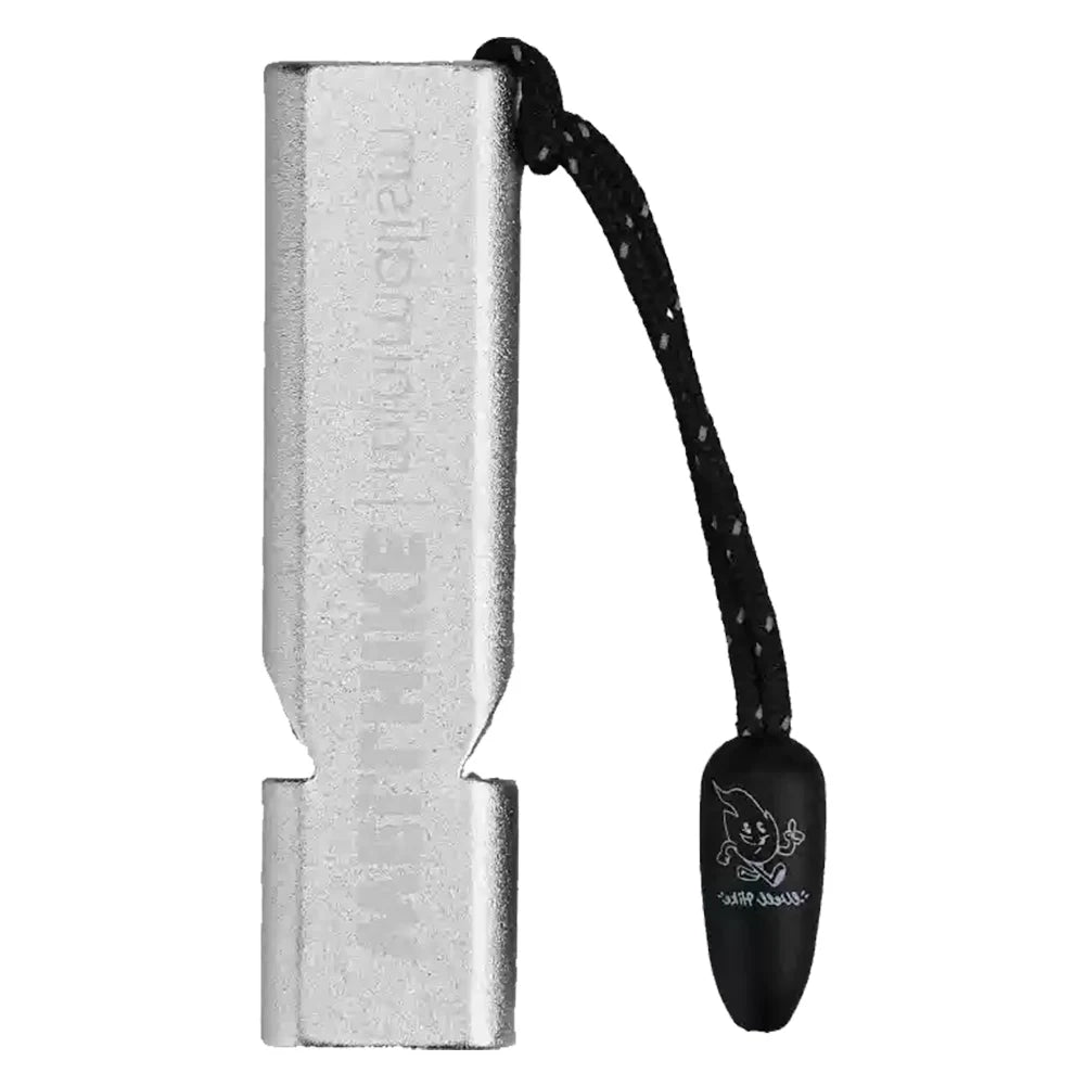 Double Tubes Emergency Survival Whistle with Lanyard Safety Loud Whistle 120dB High Frequency Whistle for Hiking Camping Fishing