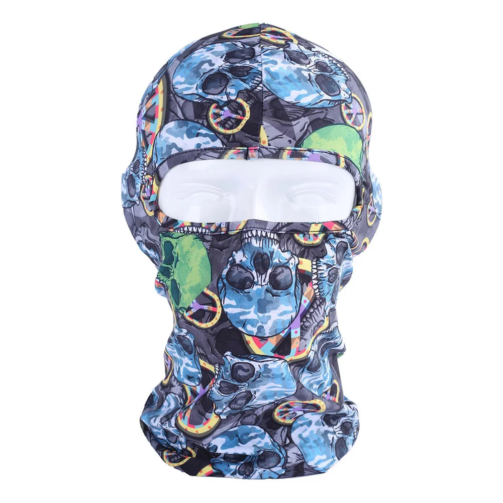 Outdoor Sports Balaclava UV Protection Breathable Riding Motorcycle Face Mask Cover Headgear Men Women Cycling Neck Face Shield