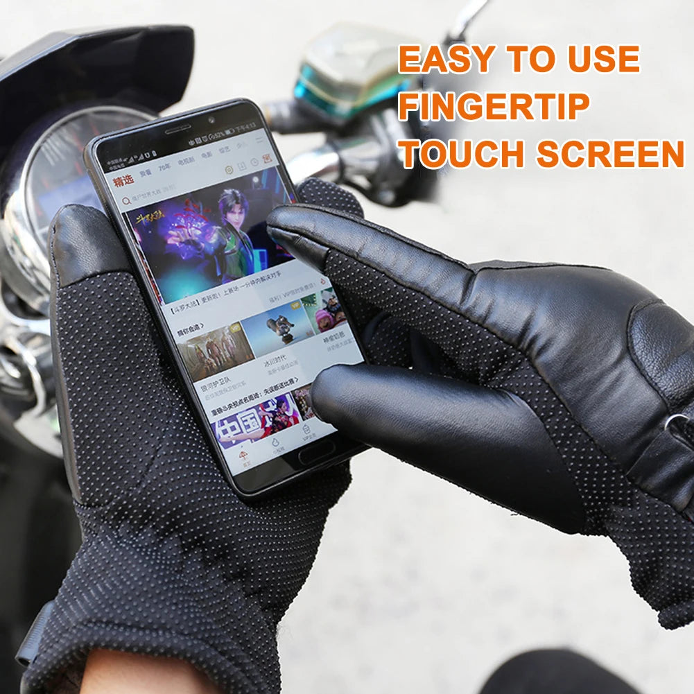 Electric Heating Gloves Men Women USB plug-in Electric Heated Gloves Winter Skiing Snowboarding Can Touch Screen Snow Gloves