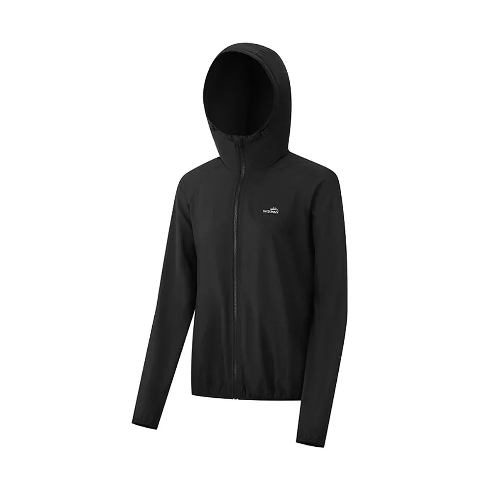 OhSunny Sunscreen Jackets Women Outdoor Casual UV Protection Clothing UPF50+ Hoodie Breathable Coats for Running Cycling