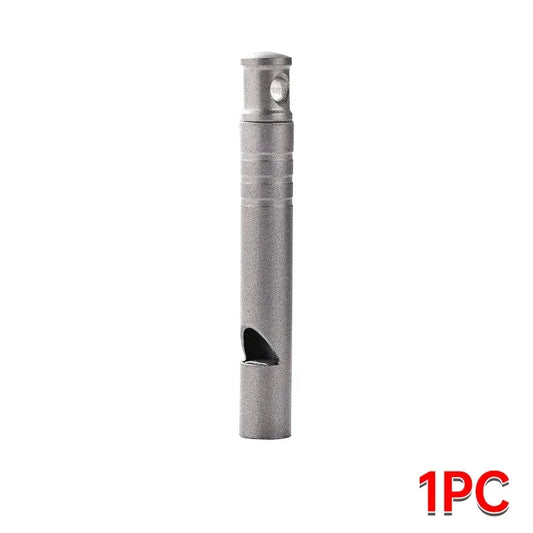 Outdoor Emergency Whistle Survival Safety MINI Whistle  Whistle Necklace Hiking Camping Trip Explore Survival