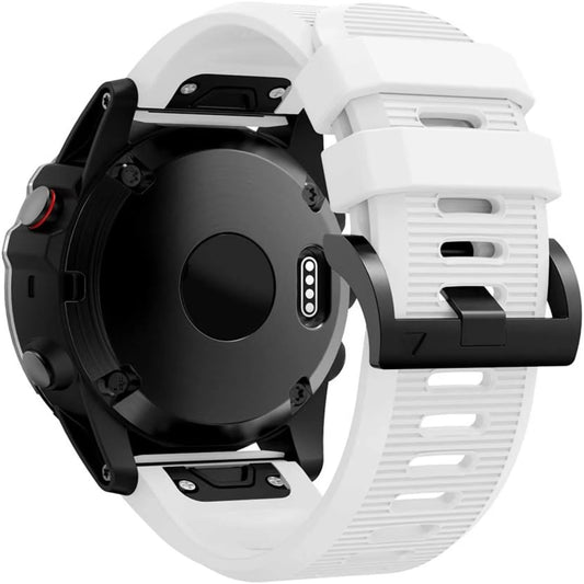 fortable and durable 26mm silicone sport wristband for Quatix 7X Solar, Tactix 7 Pro, Enduro, Bravo, Charlie, and 6X Solar watch