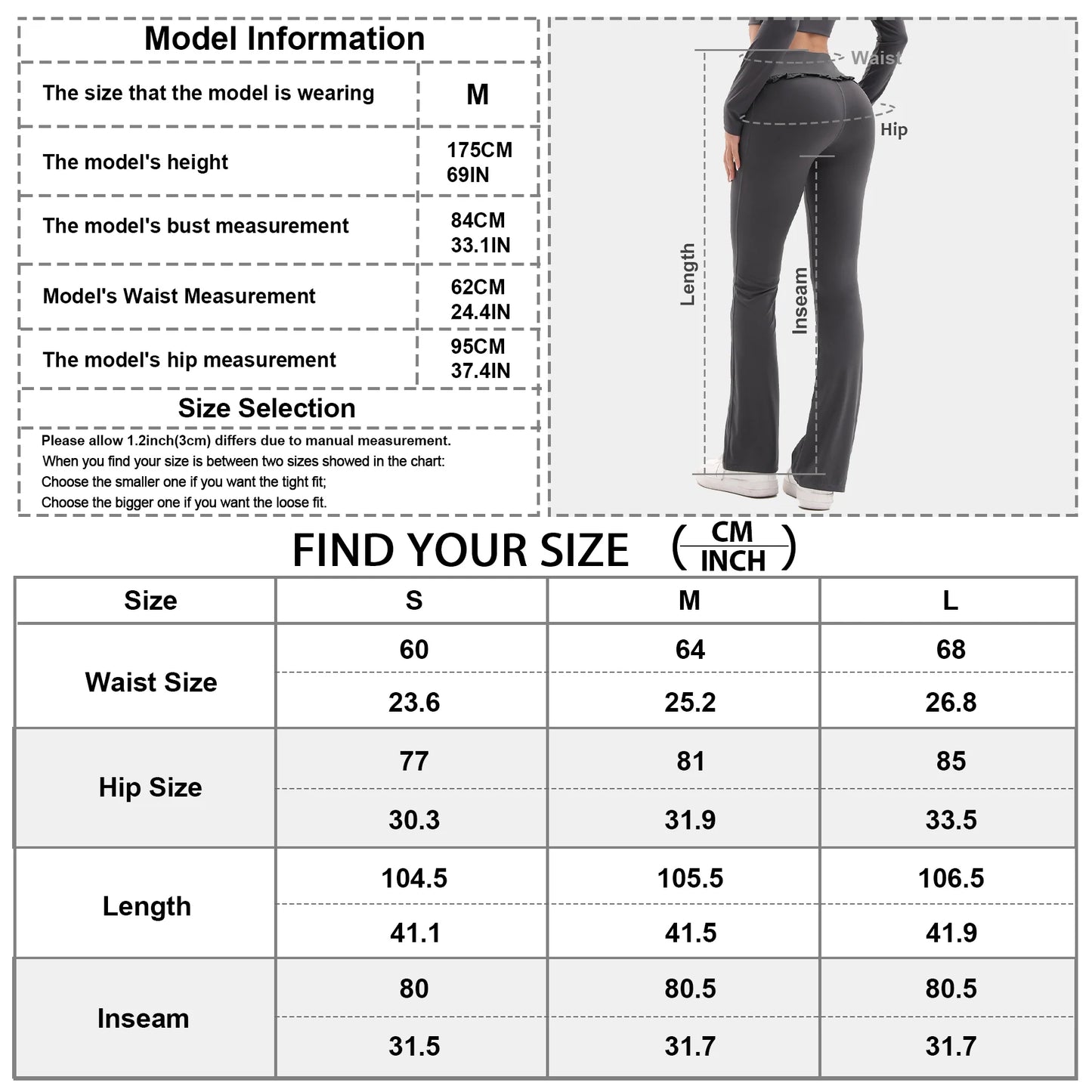 New Arrival Women's Floral Lace Set High Waist Flare Pants U-Neck Top 4-Way Stretch Yoga Outfit for Fitness Commuting All-Day