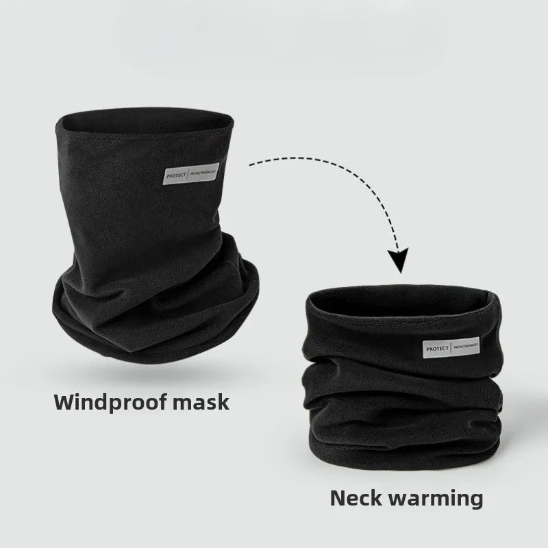Winter Neck Warmer Gaiter Cold Weather Fleece Ski Half Proof Windproof Neck Dropshipping Face Cover Cold Gaiter Mask
