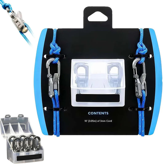 Rope Tension Adjuster Wear Resist Ultralight Tent Guyline Tool Climbing Rope Adjust Equipment for Camping Hiking Multitools
