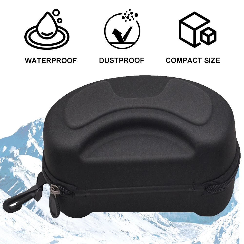 Snowboard Goggles Box EVA Eyewear Carrying Case Waterproof Sports Glasses Case Dust-Proof for Snow & Water Sport