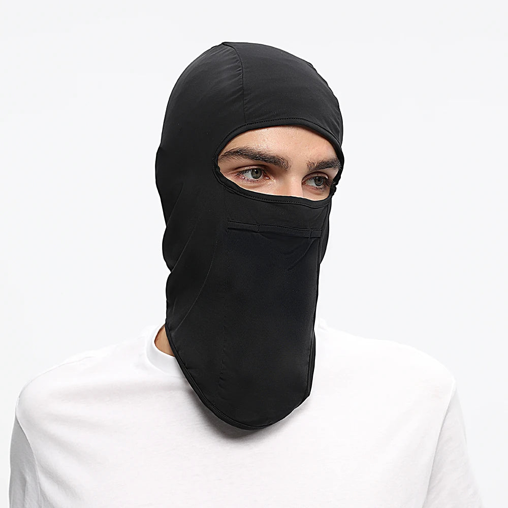 OhSunny Balaclava Masked Hat Uv Protection Masks Face Cover Breathable Neck Protect Headgear for Male Female Outdoor Cycling