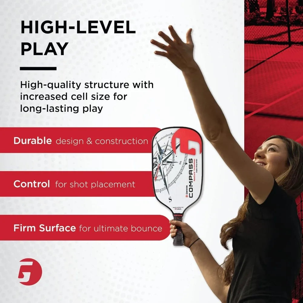 Made in The USA Pickleball Paddles, NeuCore & Sensa Polycore Technology, Textured Graphite, Honeycomb Grip, USAPA Approved