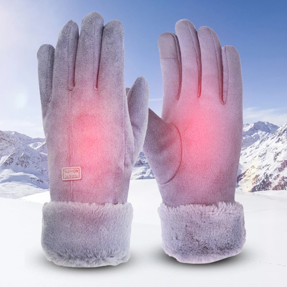 Electric Warm Gloves 3 Gear Adjustment Winter Thermal Cycling Gloves Windproof Motorbike Racing Riding Gloves Touch Screen