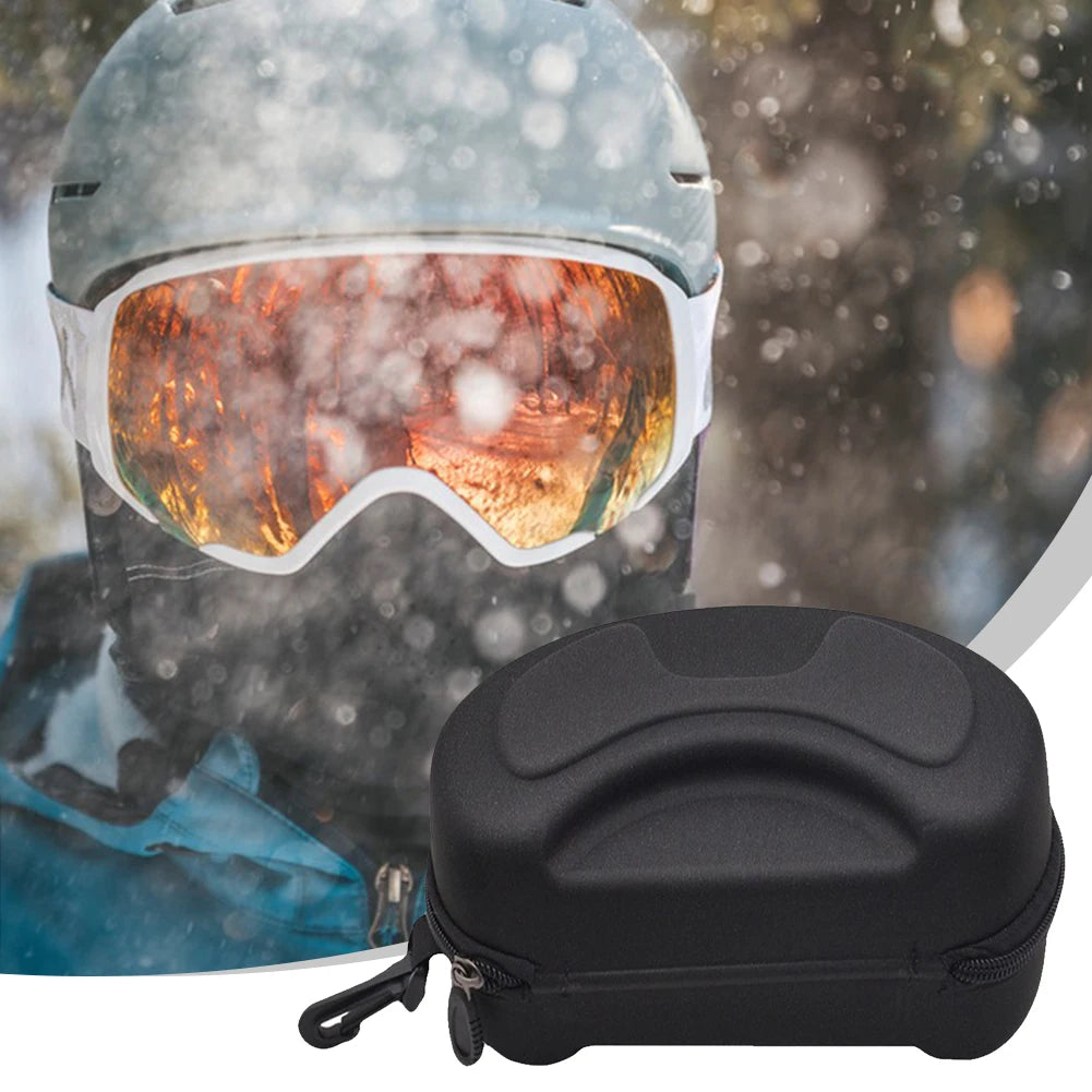 Snowboard Goggles Box EVA Eyewear Carrying Case Waterproof Sports Glasses Case Dust-Proof for Snow & Water Sport