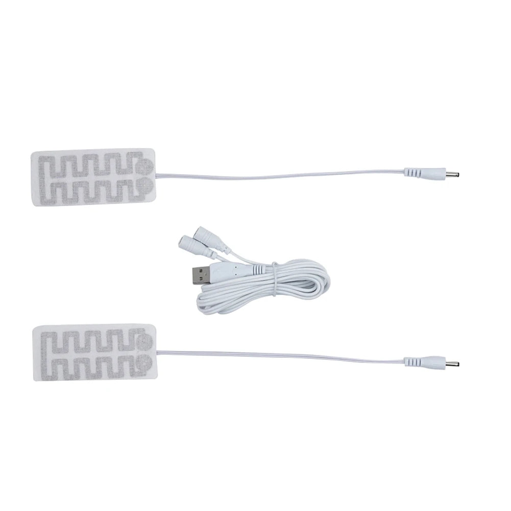 Electric Heating Pad Portable Glove Heating Sheet Lightweight Carbon Fiber 5V for Outdoor Camping Hiking Winter Hand Warm