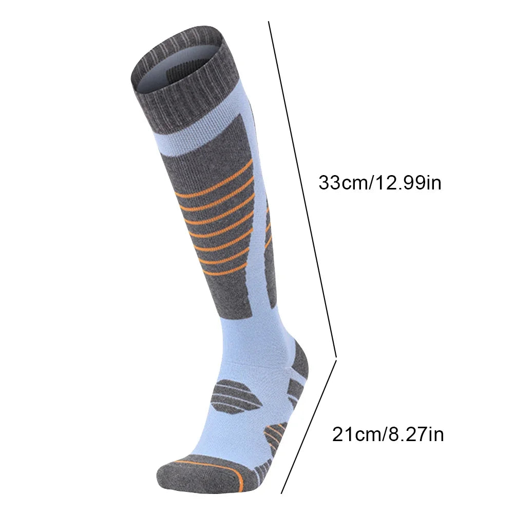 Winter Thermal Ski Socks Cycling Soccer Snowboard Socks Climbing Sports Socks for Women Outdoor Skiing Cycling Running Hiking