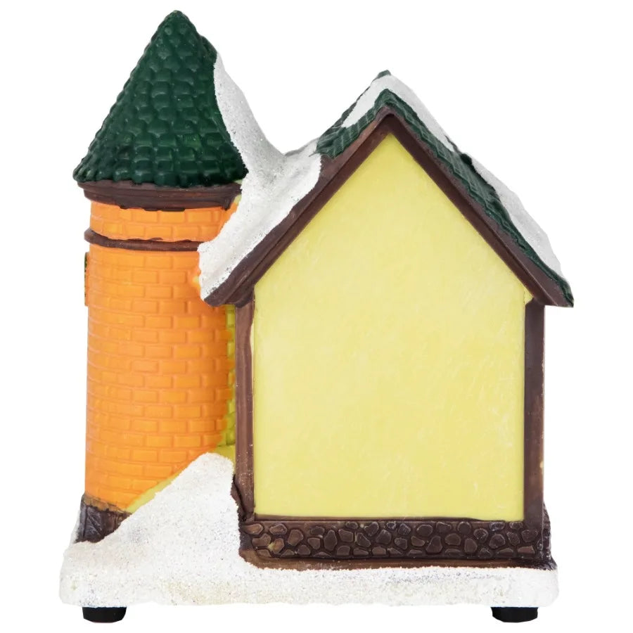 LED Lighted Snowy Toy Shop Christmas Village Display Piece 5 Indoor Decorative Scene for Holiday Festive Ambiance Cozy Winter V