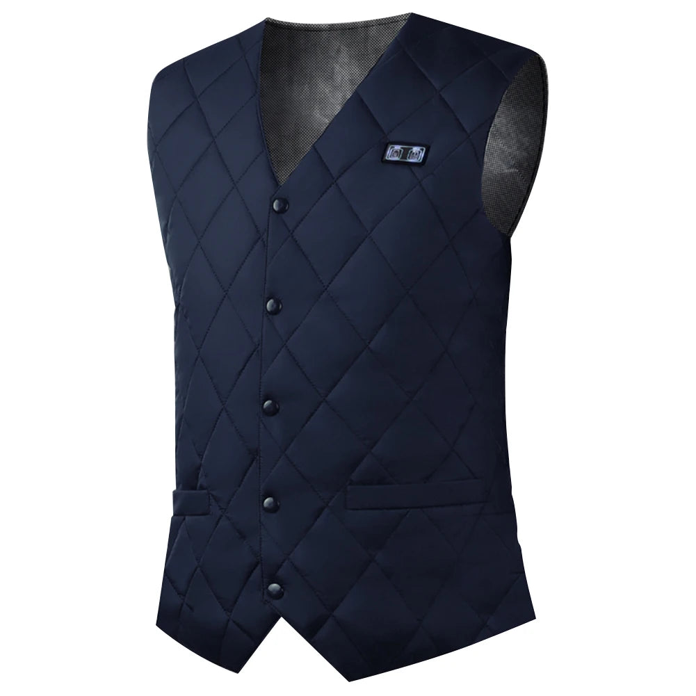 16 Places Zones Heated Vest 3 Gears Heated Vest Coat USB Charging Thermal Electric Heating Clothing Women Men for Camping Hiking