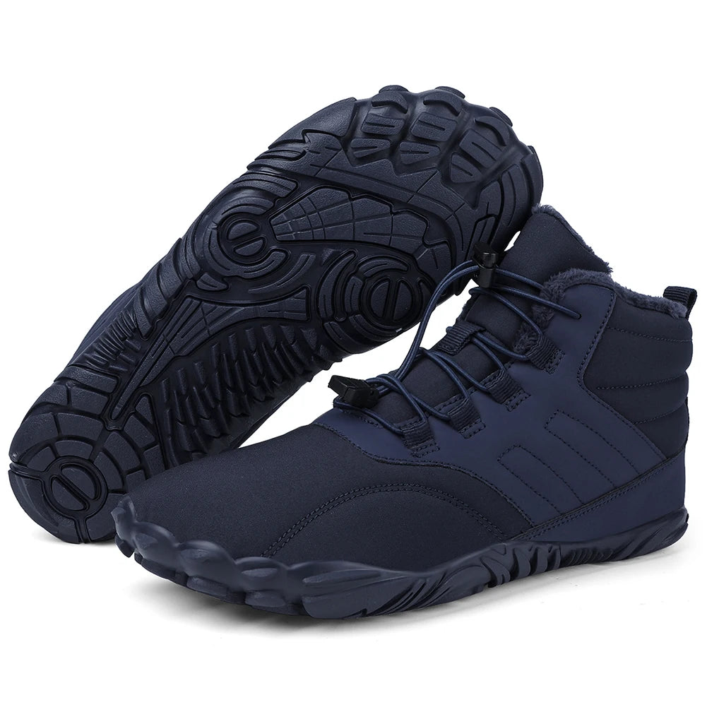 2023 Winter Booties for Men Women Snow BareFoot Casual Shoes Outdoor Work Shoes or Trekking Climbing Working High Ankle Snow Boo