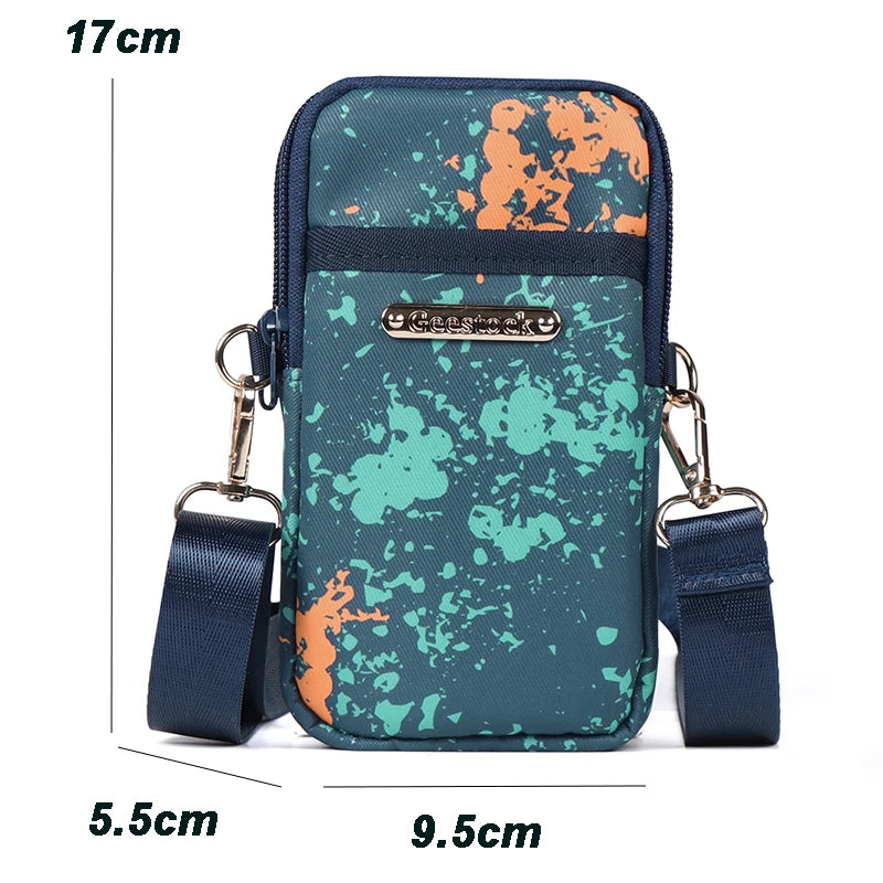 Women's Mobile Phone Case Bag Waterproof Shockproof Phone Bags for iPhone Multifunctional Portable Mini Women's Crossbody Bag