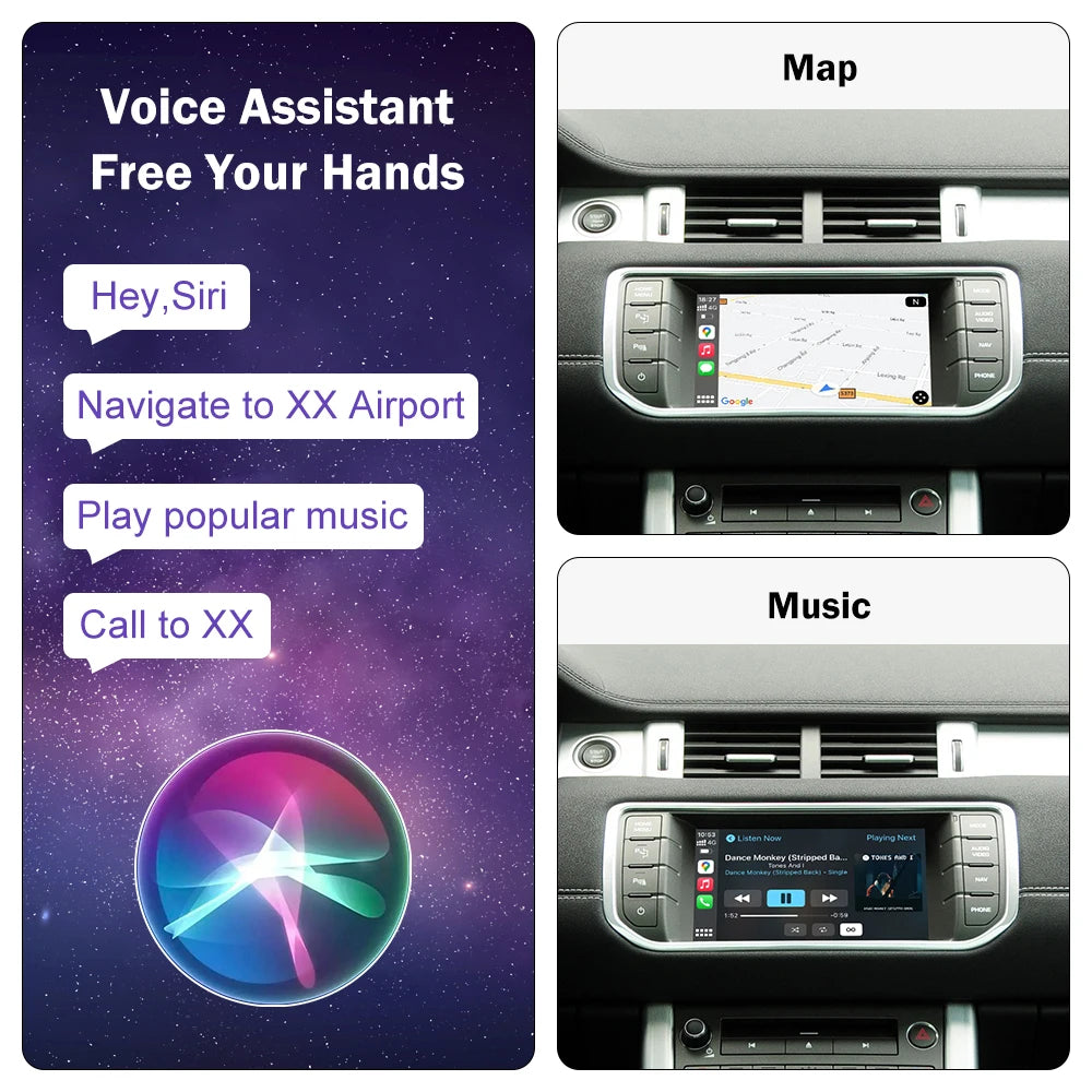 Android Auto Wireless Carplay For Land Rover/Jaguar/Range Rover/Evoque/Discovery 2012-2018 Multimedia Navigation Car Player