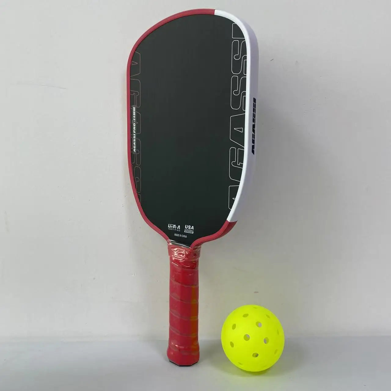 Agassi Pro 4 Pickleball Paddles 14mm OEM Gen 4 TFP Foam Core T700 Carbon Fiber More Power & Spin