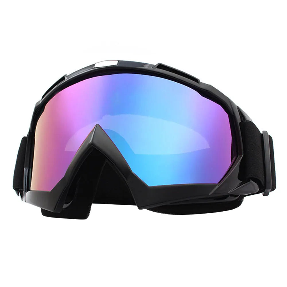 Motorcycle Glasses Windproof Snowboard Goggles Anti-Fog Cycling Sunglasses UV Protection for Winter Outdoor Sport