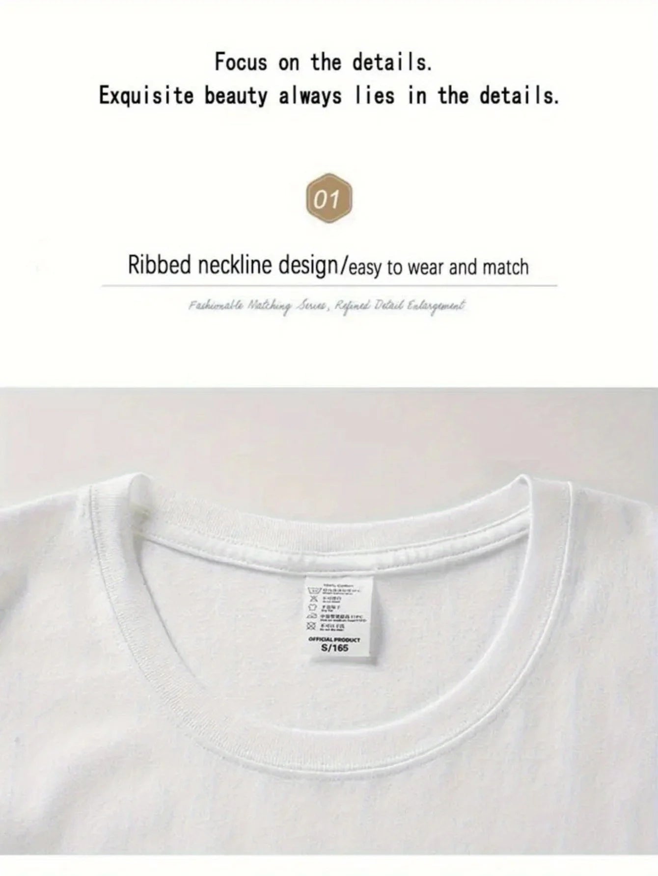 Women's Casual Short Sleeve Round Neck Cotton T-Shirt - White Anime Duck Graphic & Funny Quote Print