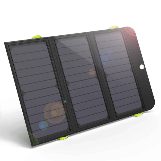 ALLPOWERS Solar Panel 5V 21W Built-in 10000mAh Battery Portable Solar Charger Waterproof Solar Battery for Mobile Phone Outdoor