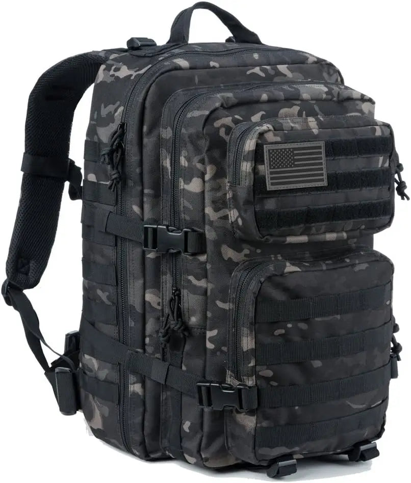 REEBOW GEAR Military Tactical Backpack Large Army 3 Day Assault Pack Molle Bag Backpacks