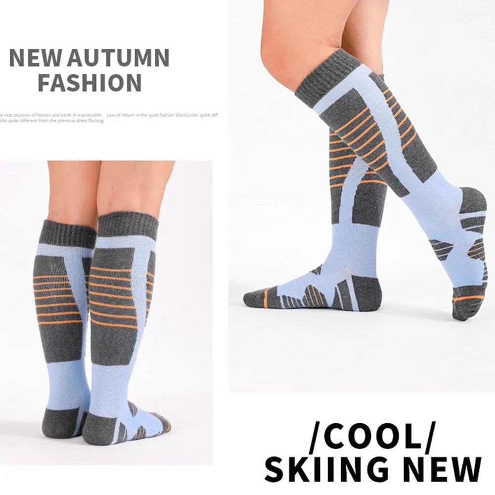 Winter Thermal Ski Socks Cycling Soccer Snowboard Socks Climbing Sports Socks for Women Outdoor Skiing Cycling Running Hiking