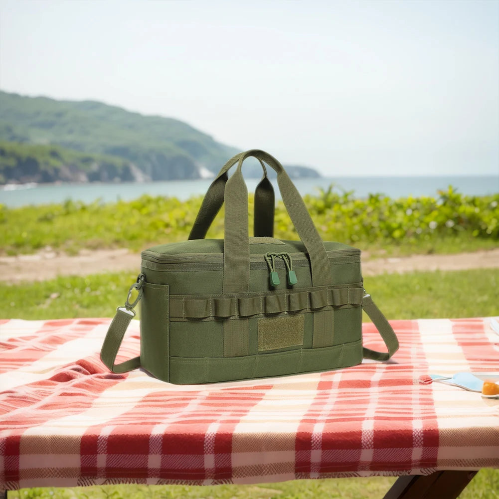 Outdoor Heavy Duty Lunch Bag Large Capacity Outdoor Picnic Bag Lunch Box for Camping Picnic Beach Work Trip