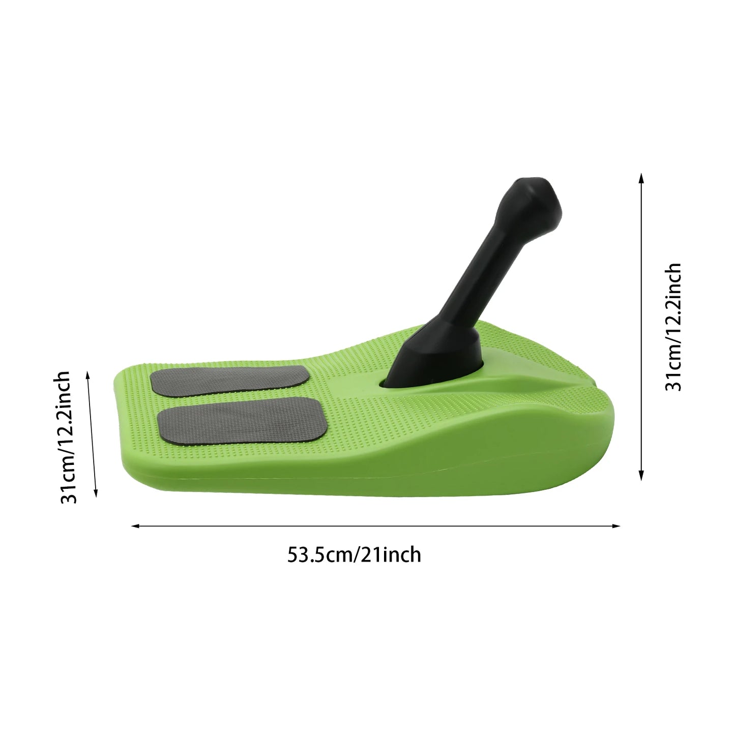 Outdoor Snow Sled, Winter Snow Sleds for Kids Adults, Plastic Toboggan Sleigh for Snowboarding Sliding, Snow Sledding Equipment