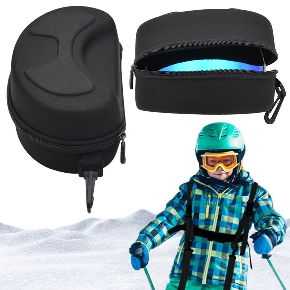 Snowboard Goggles Box EVA Eyewear Carrying Case Waterproof Sports Glasses Case Dust-Proof for Snow & Water Sport