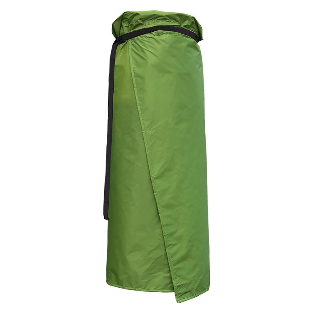 Picnic Blanket Rain Skirt for Backpacking Hiking Lightweight and Portable with a Storage Bag Use As Picnic Blanket Foldable