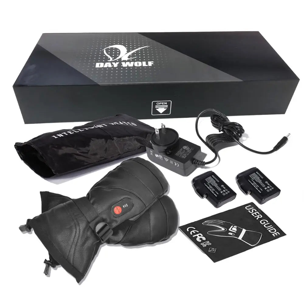 Savior Many Types Mittens Heated Gloves Touch Phone Waterproof Windproof Battery Electric Heated Skiing Gloves Men Women Thermal