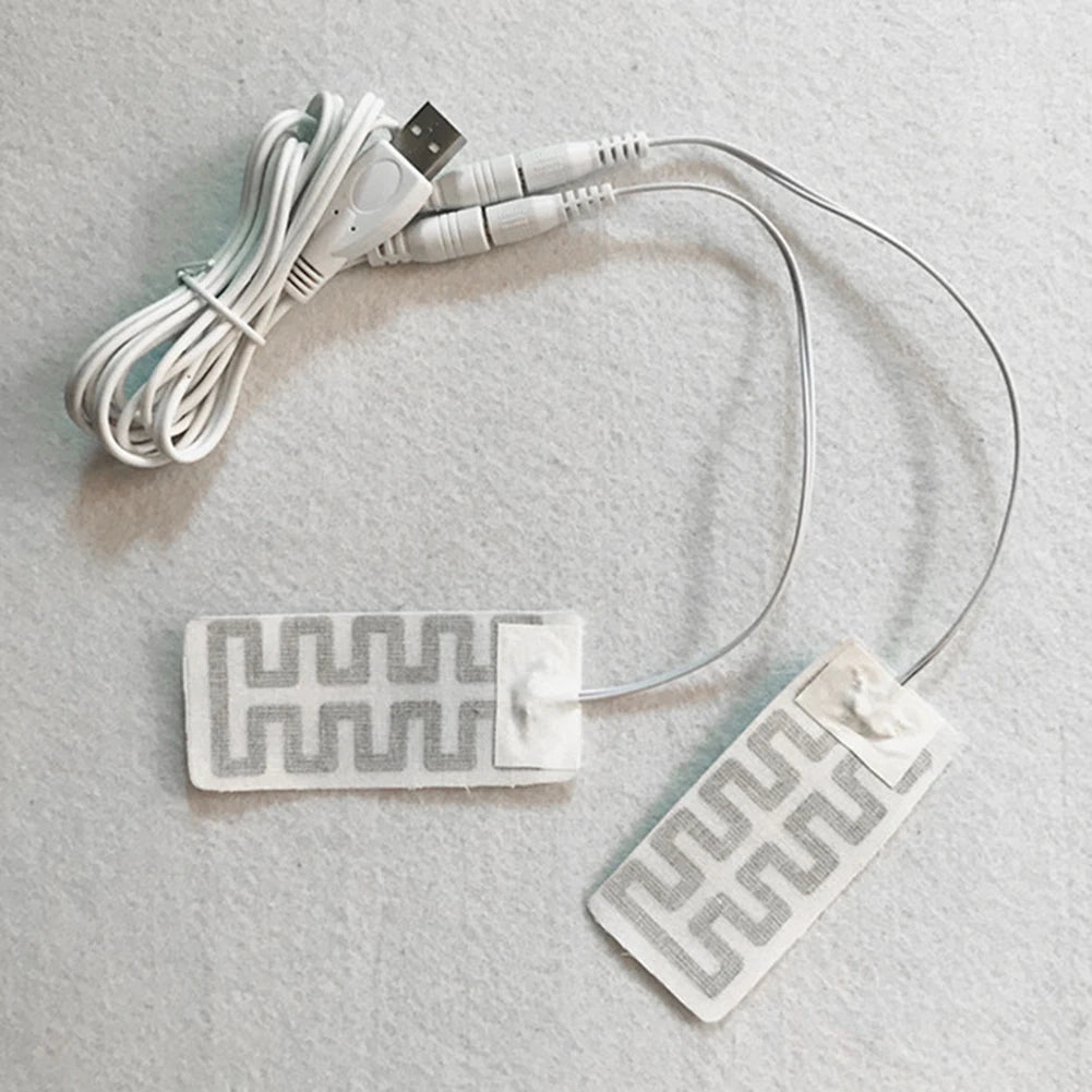 Electric Heating Pad Portable Glove Heating Sheet Lightweight Carbon Fiber 5V for Outdoor Camping Hiking Winter Hand Warm