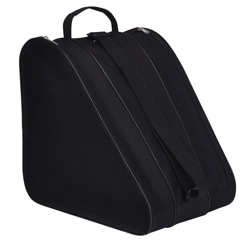 Kids Travel Ice Skating Backpack Breathable Thicken Inline Skates Bag Single Shoulder/Handheld Roller Skate Accessories for Kids