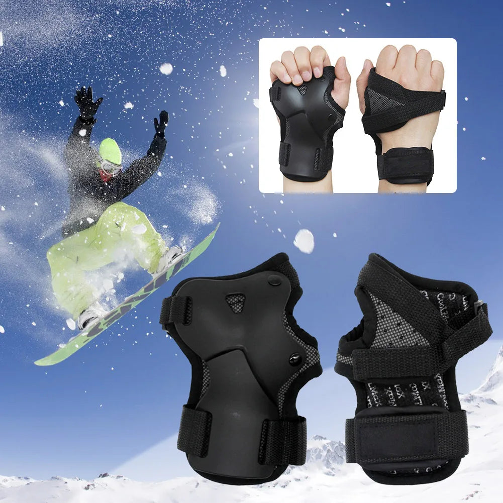 Wrist Guard Snowboard Ski Palm Protector Shock Absorption Wrist Guard Protective Gear Comfort for Roller Skating Skateboarding