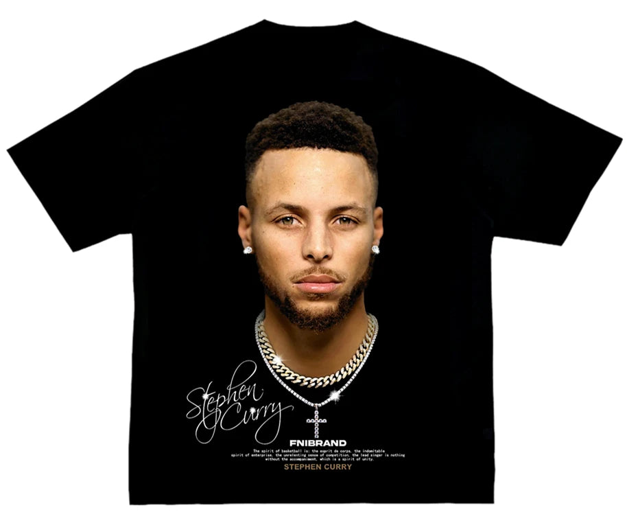 NBA Players Printed High Street Sports Basketball Clothing Summer Men's and Women's T-shirts Fashion Loose Short Sleeves