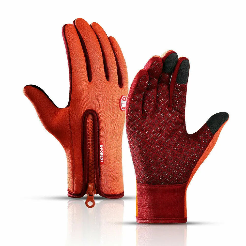 Winter Gloves Touch Screen Windproof Thermal Gloves for Cold Weather Sports Men Women Outdoor Cycling Motorcycle Non-Slip Gloves