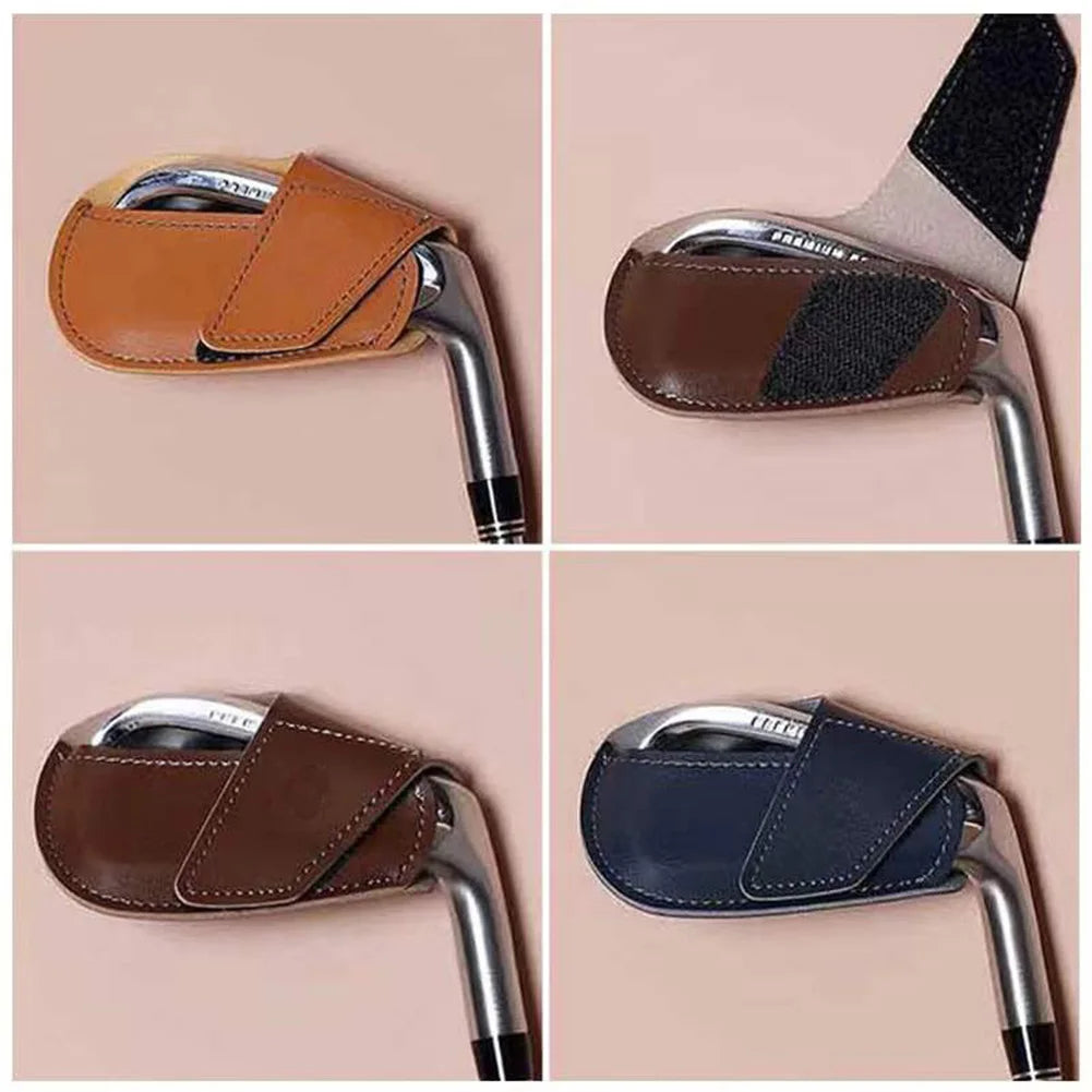 Universal Golf Club Head Covers Iron Putter Head Cover Putter Headcover Set  PU Leather Wedges Covers Outdoor Sport Golf Acces
