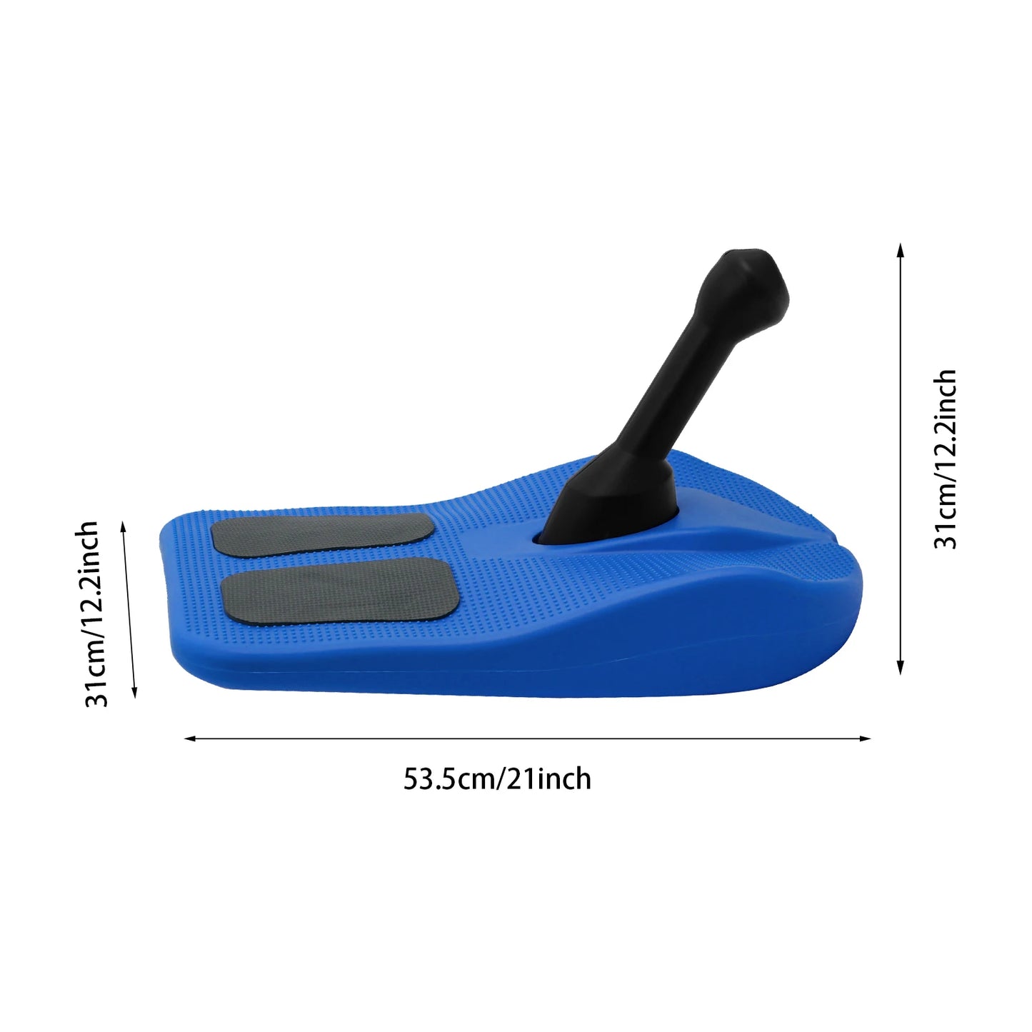 Outdoor Snow Sled, Winter Snow Sleds for Kids Adults, Plastic Toboggan Sleigh for Snowboarding Sliding, Snow Sledding Equipment