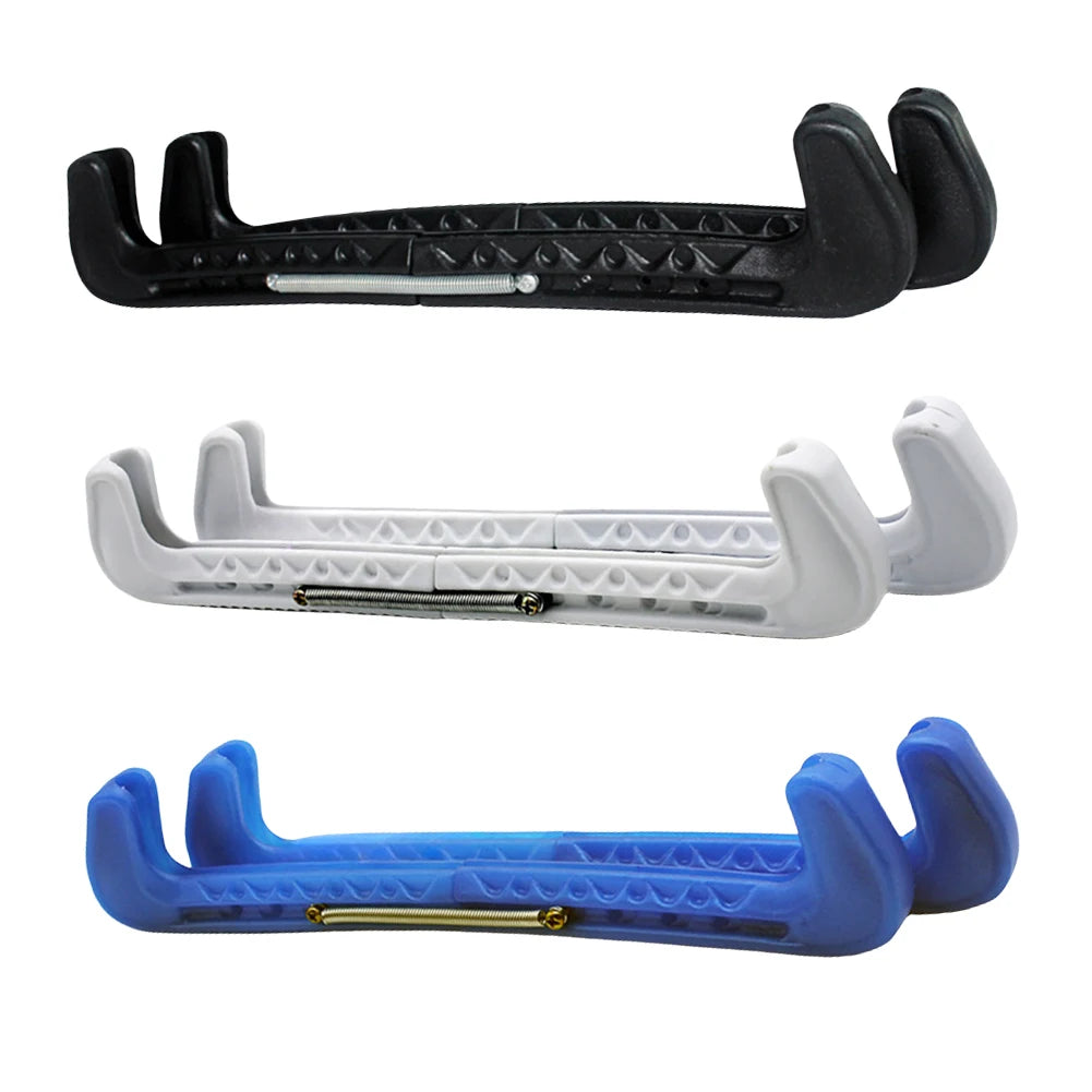 Ice Skate Blade Cover Ice Skate Guard Adjustable Ice Skate Protector Covers Protective Hockey Skate Blade Guard for Boys Girls